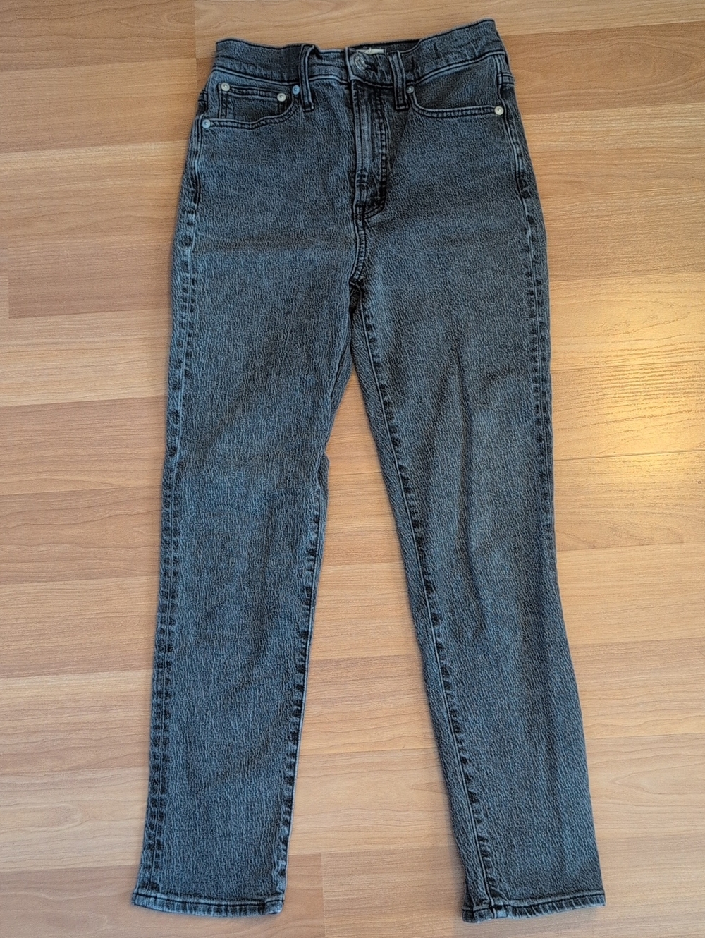 Madewell The Perfect Vintage Jean Lunar Wash High Rise Tapered Size 24